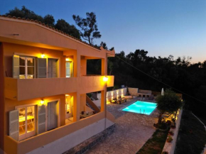 Villa Kostas-NE Corfu with heated salt swimming pool